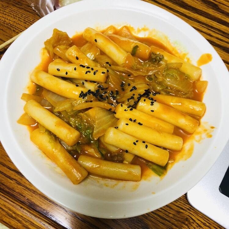 韩式辣炒年糕（or网红芝士套路之芝心年糕）