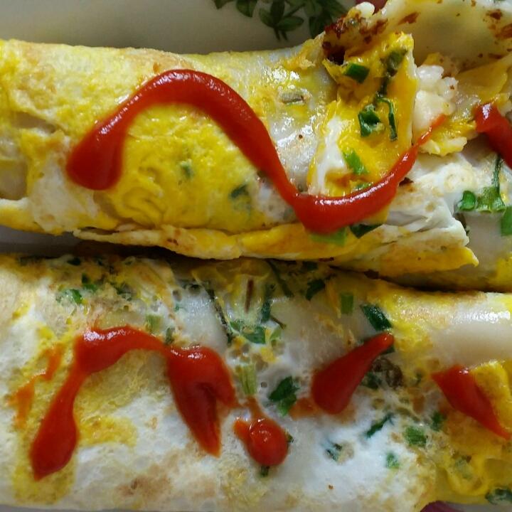 蛋饼（快手版适合当早餐）