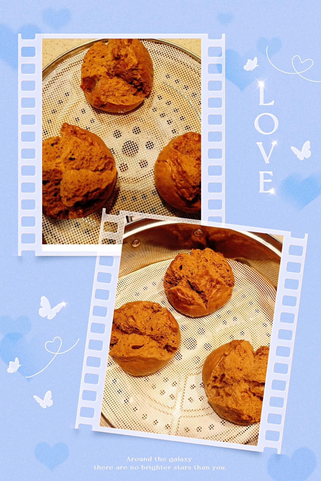 【红糖开花馒头】一招做出开花馒头，好吃又好玩！