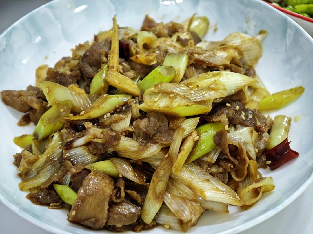 葱爆孜然羊肉卷