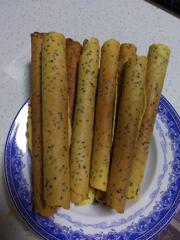 黑芝麻蛋卷