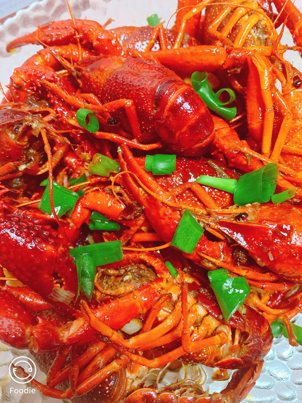 笑口常开嘟嘟做的黄油蒜蓉小龙虾麻辣小龙虾