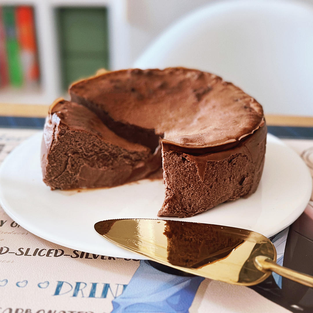 流心抹茶巴斯克芝士蛋糕