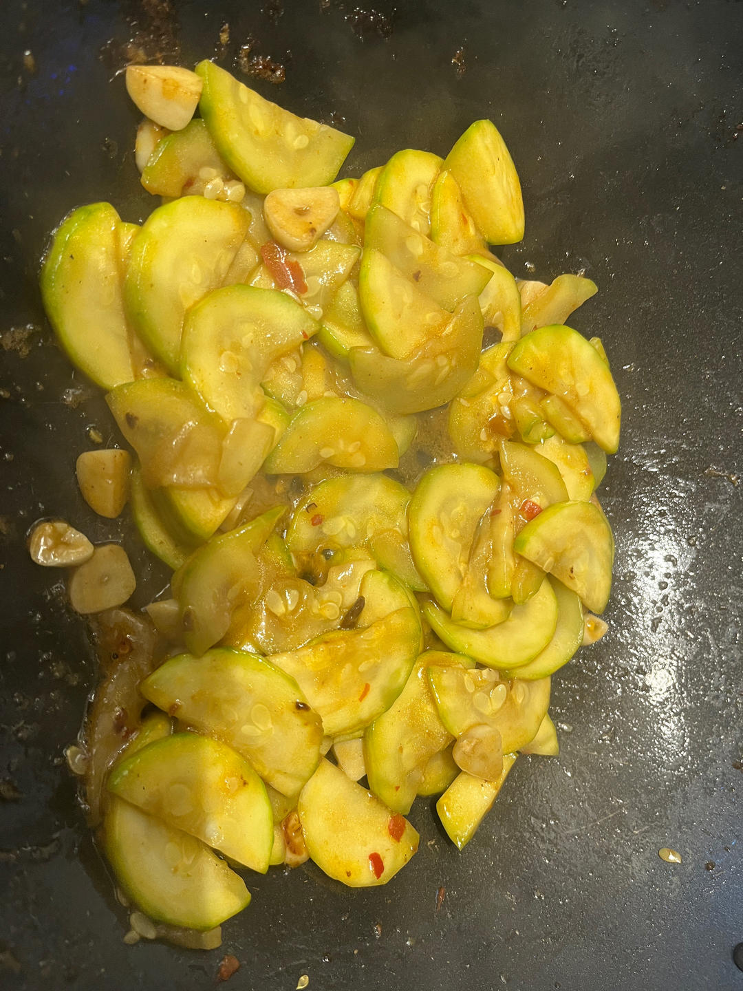 清炒西葫芦，五分钟快手菜