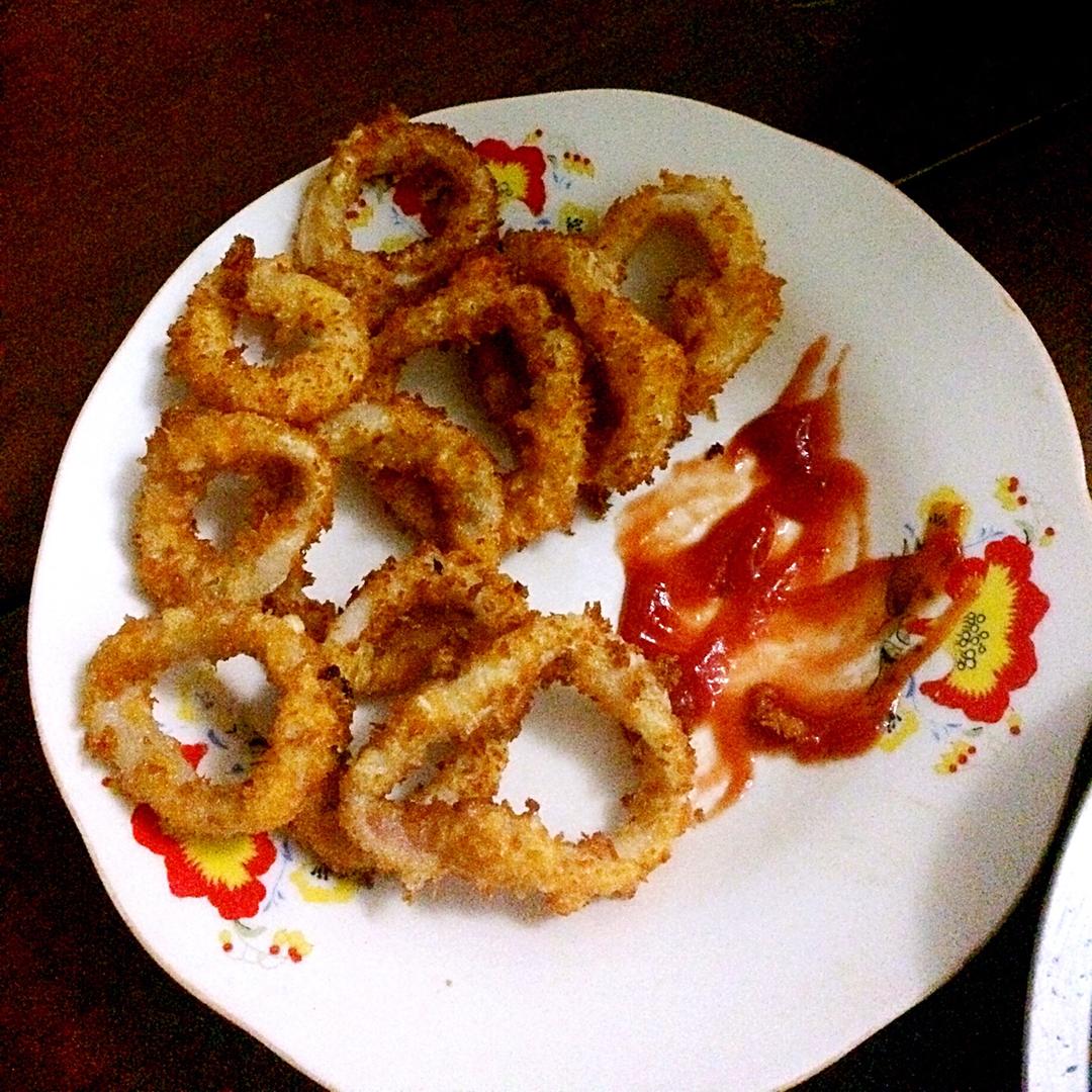 酥炸鱿鱼圈——好吃到停不了口