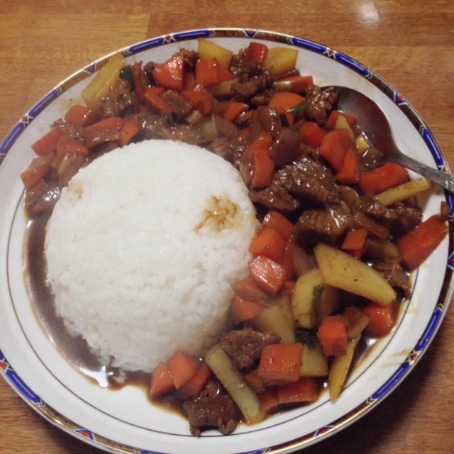 土豆烧牛肉