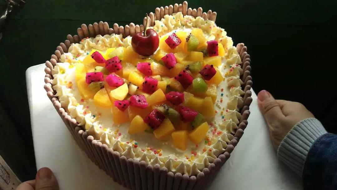 小清新生日蛋糕