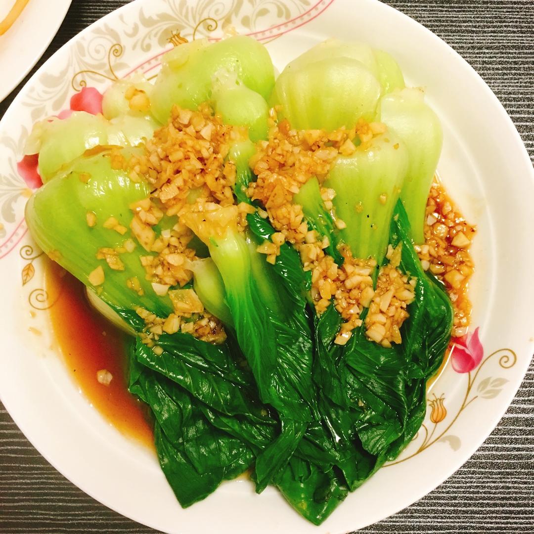 5pk2做的白灼小白菜