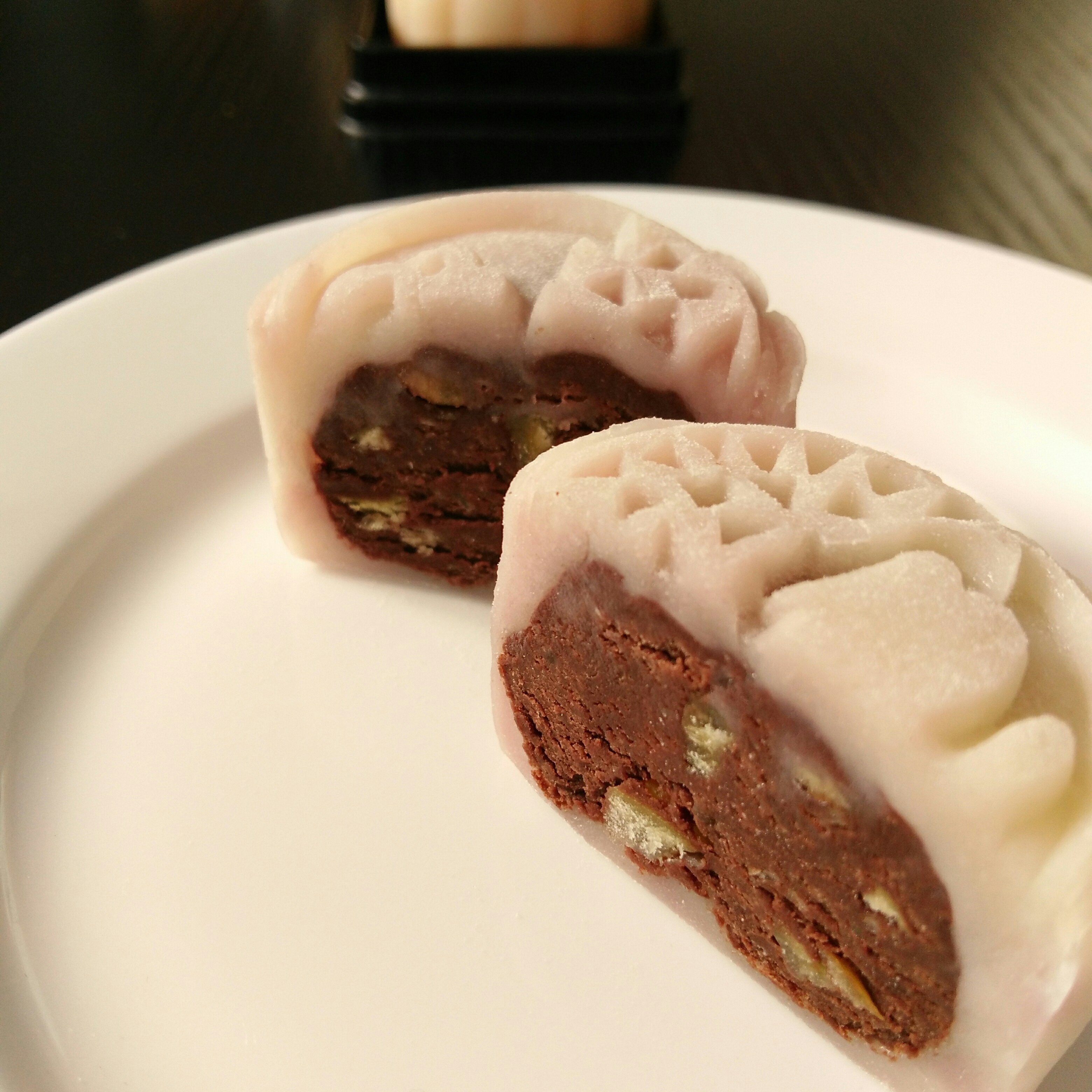 巧克力月饼馅(更适用冰皮)