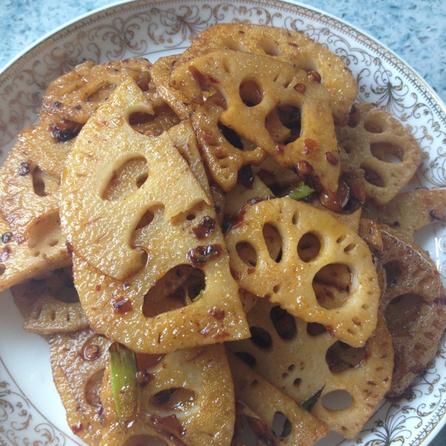 老干妈孜然莲藕