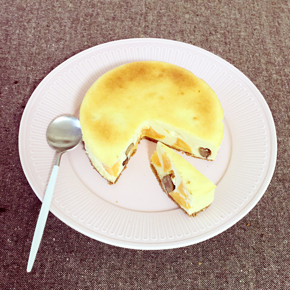 红薯板栗奶酪蛋糕—秋冬天的大满足