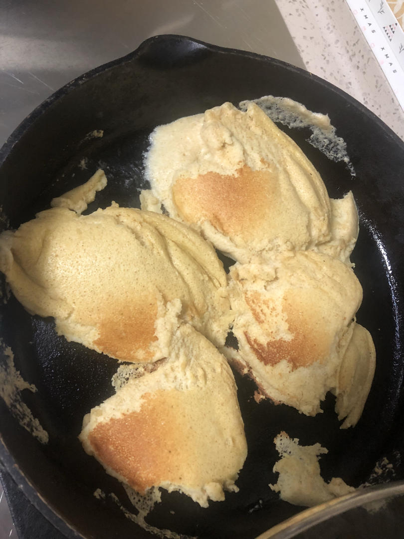 平底锅版舒芙蕾松饼