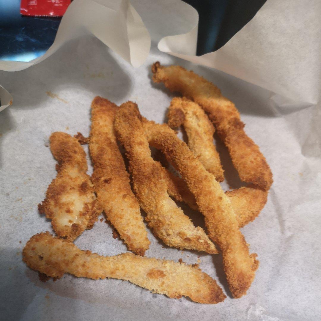 不放油！空气炸锅香脆鸡柳