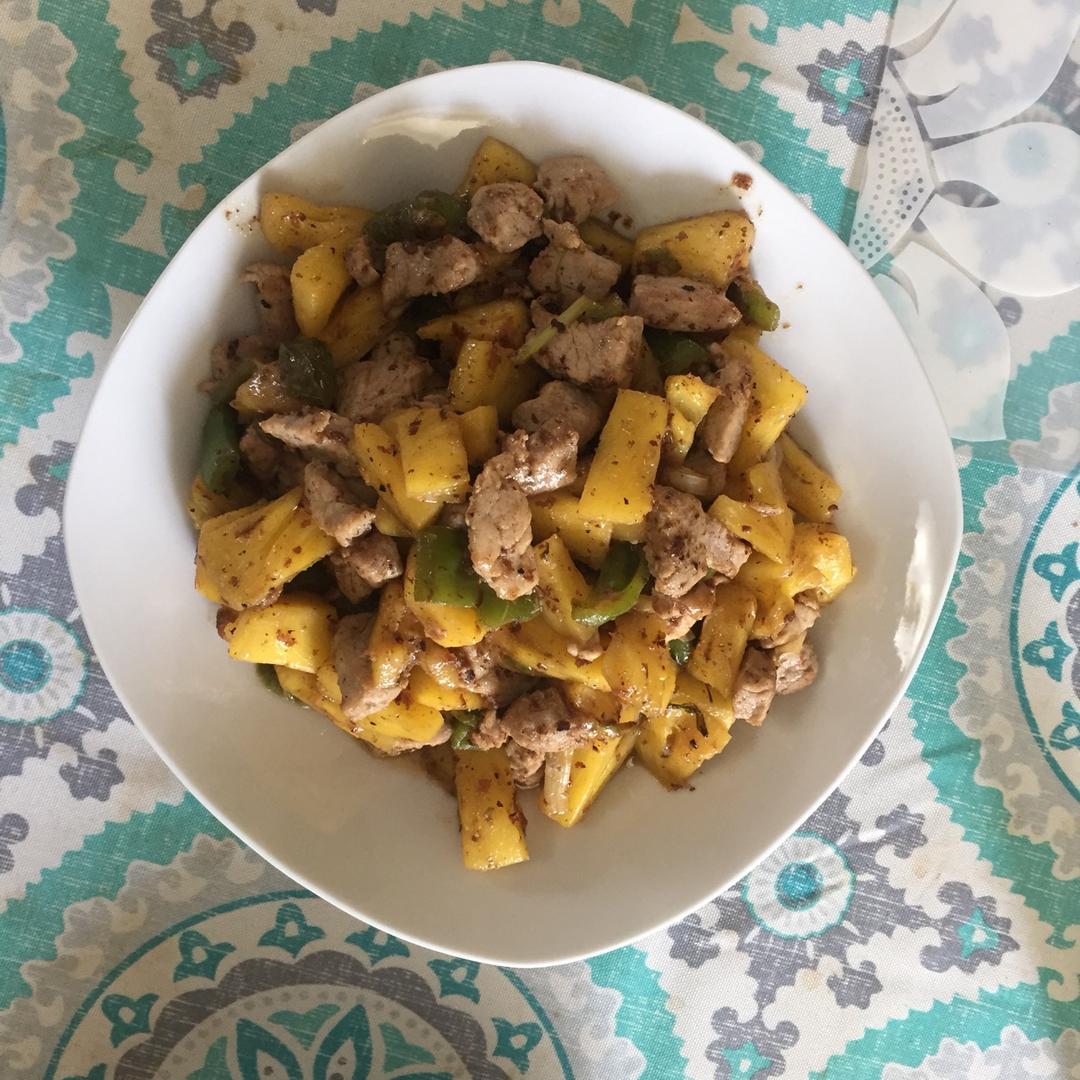 菠萝滑鸡片