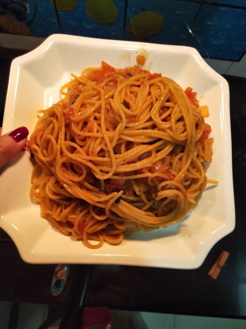 番茄肉酱意大利面