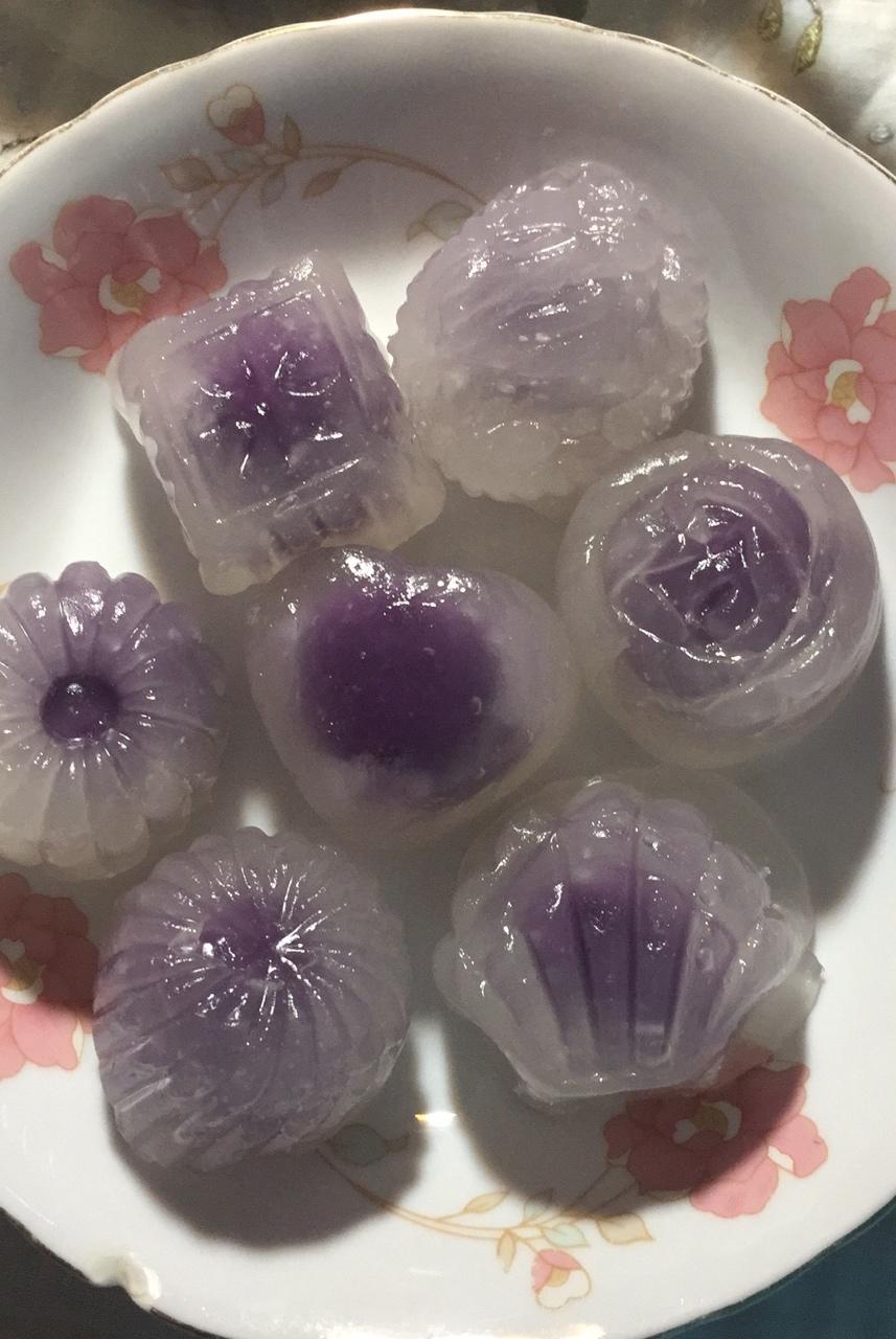 水晶月饼