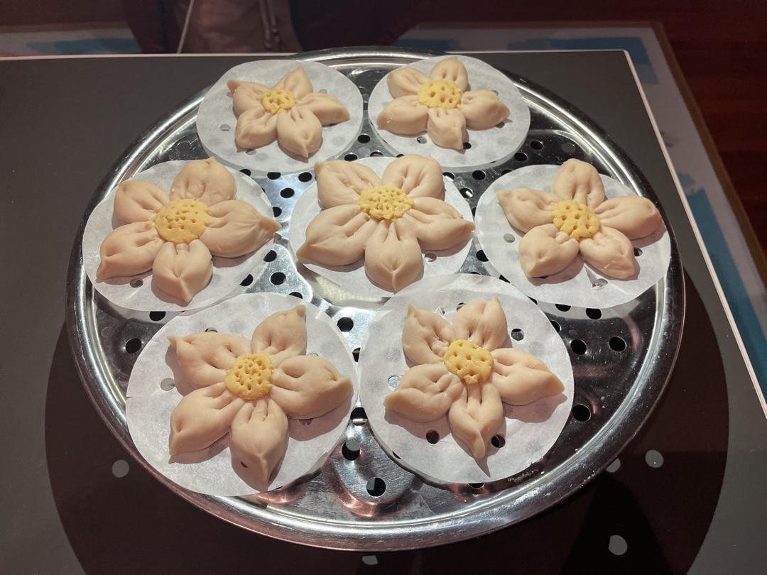 苋菜汁馒头(一次发酵)