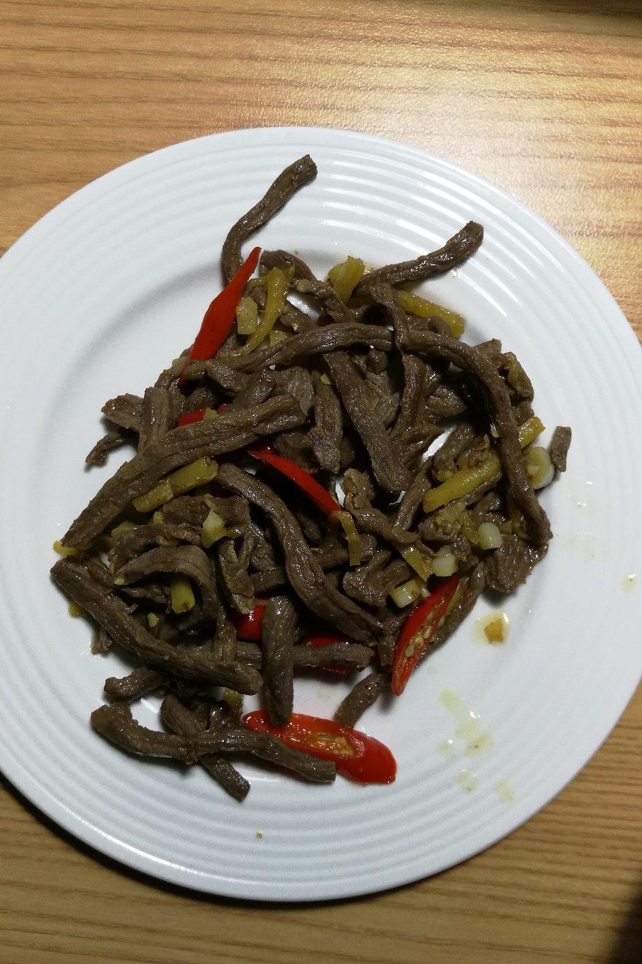 小炒牛肉