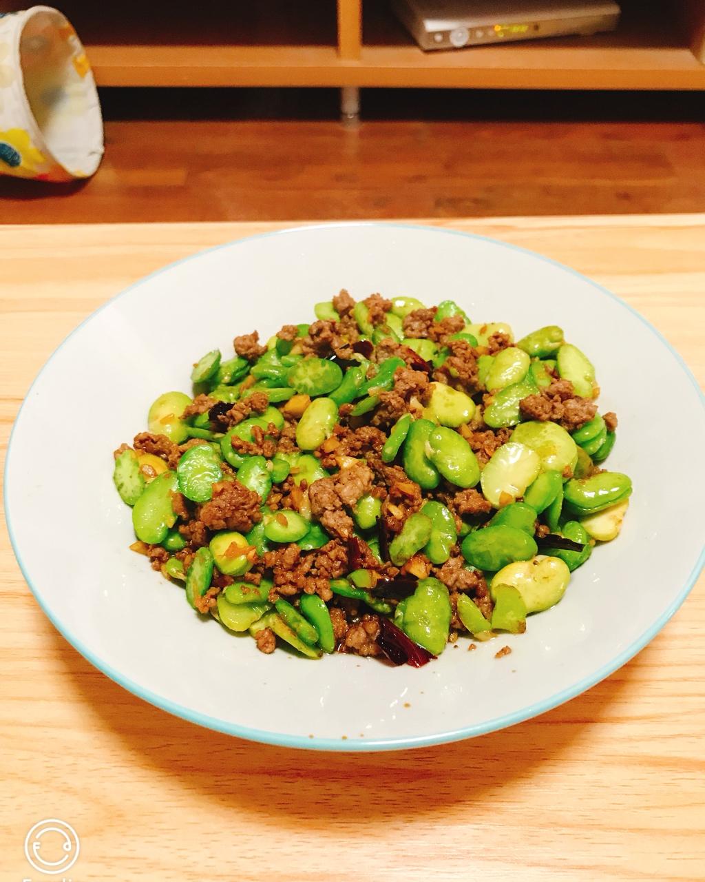 肉末蚕豆瓣