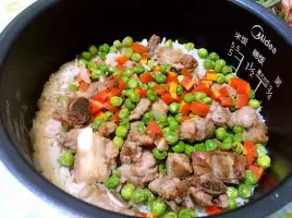 排骨焖饭