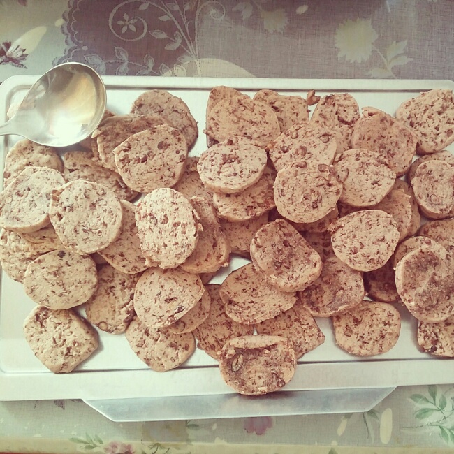 简单红豆圆饼干