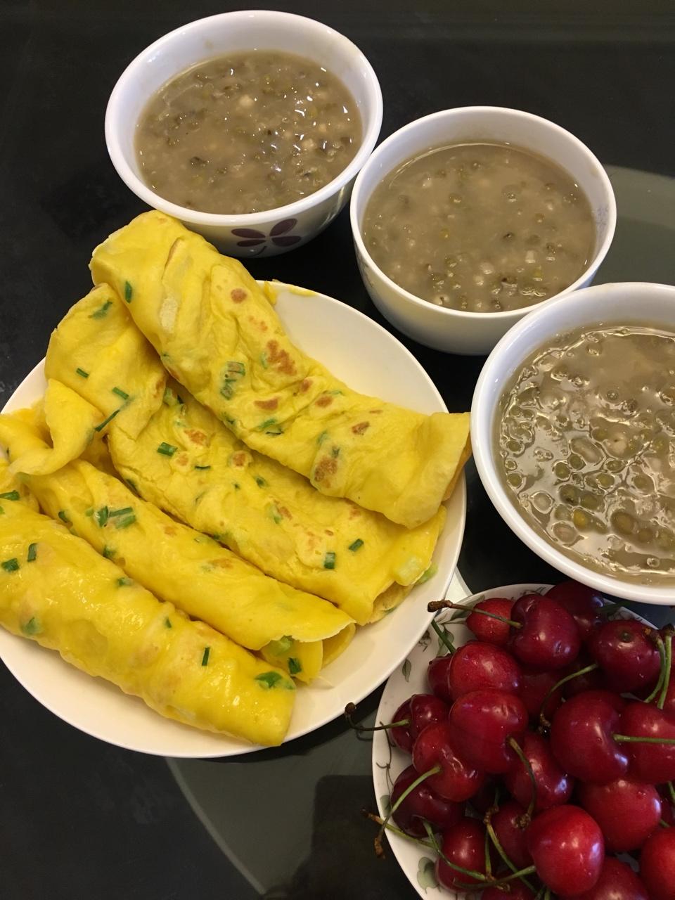 葱花蛋饼（快手营养早餐）