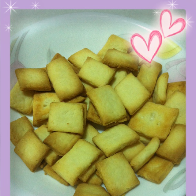 牛奶方块小饼干