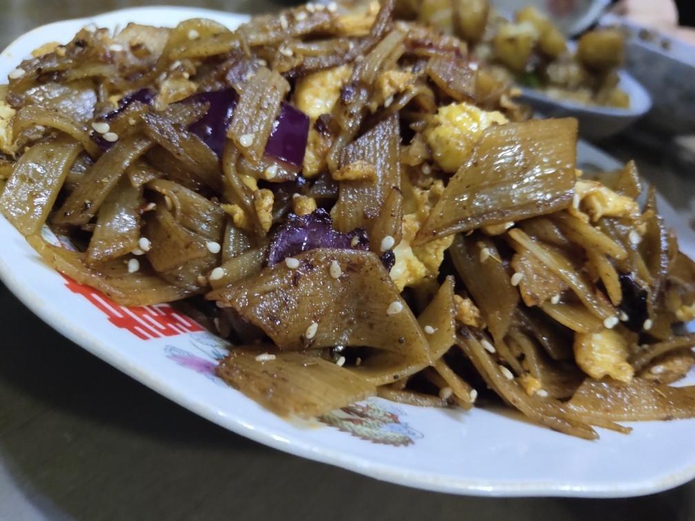 家庭版烤冷面的做法