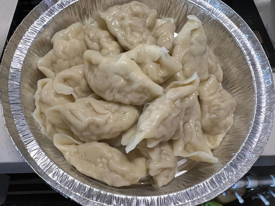 酸菜鸡蛋馅饺子