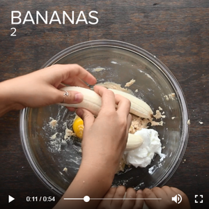 香蕉巧克力软曲奇 Super Soft Banana Bread Cookies的做法 步骤3