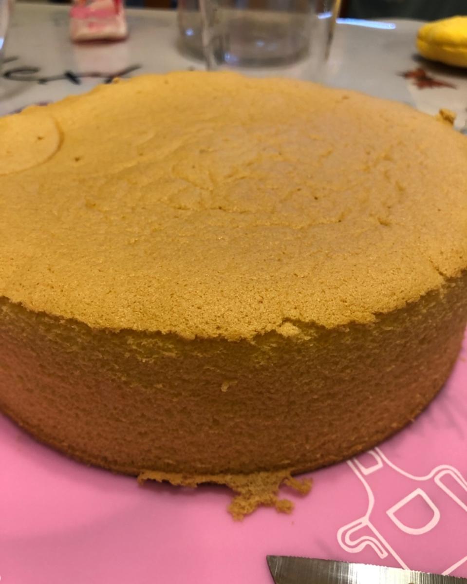 视频菜谱:原味戚风蛋糕8寸戚风蛋糕不裂
