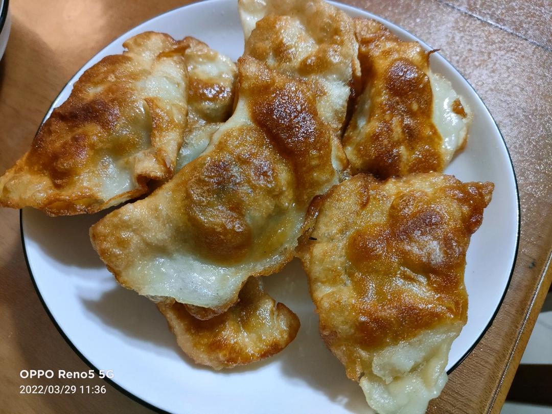 懒人生煎饺子