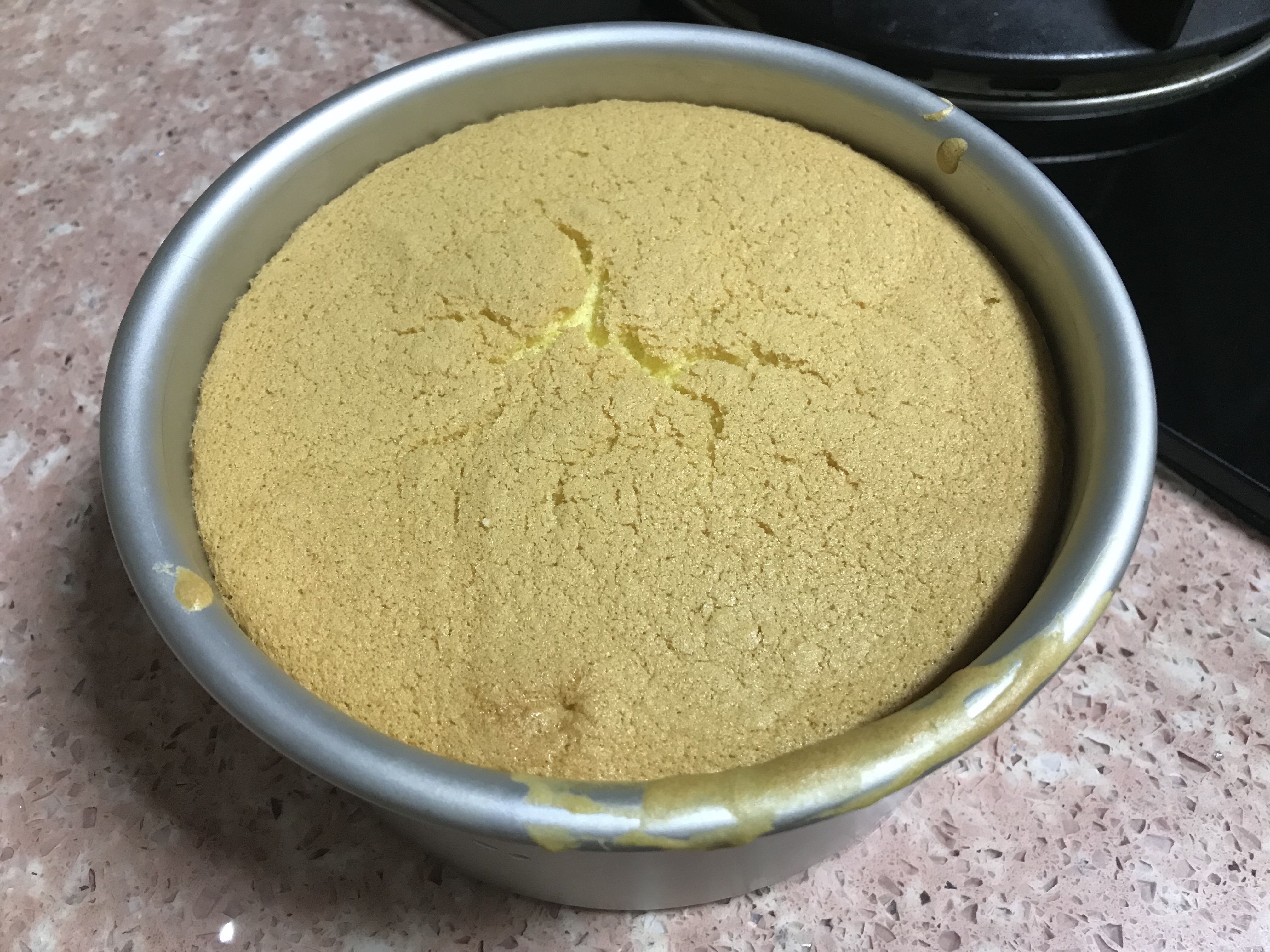 椰浆戚风蛋糕（6寸）的做法 步骤5