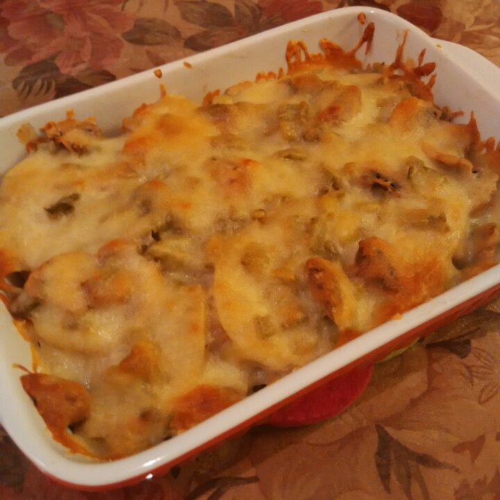 千层火腿马铃薯