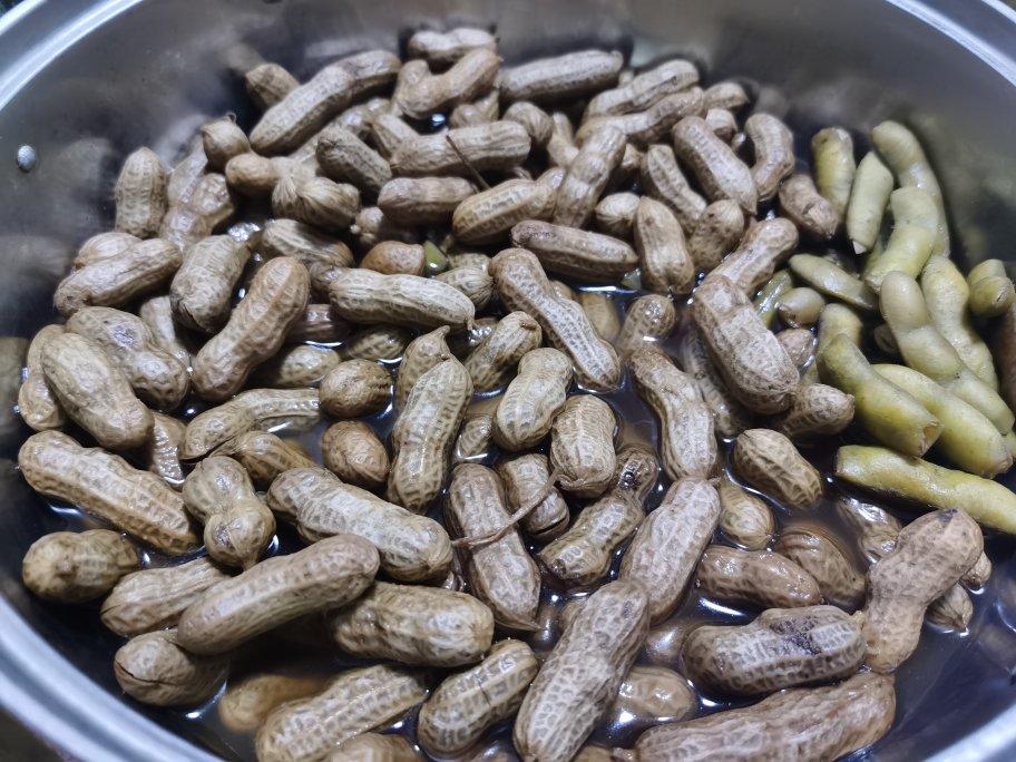 夏日必备煮五香毛豆花生🥜