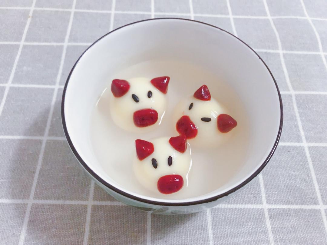 小猪汤圆