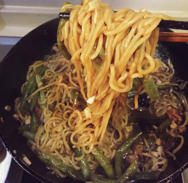 豆角焖面