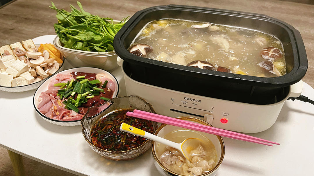 鸡汤火锅