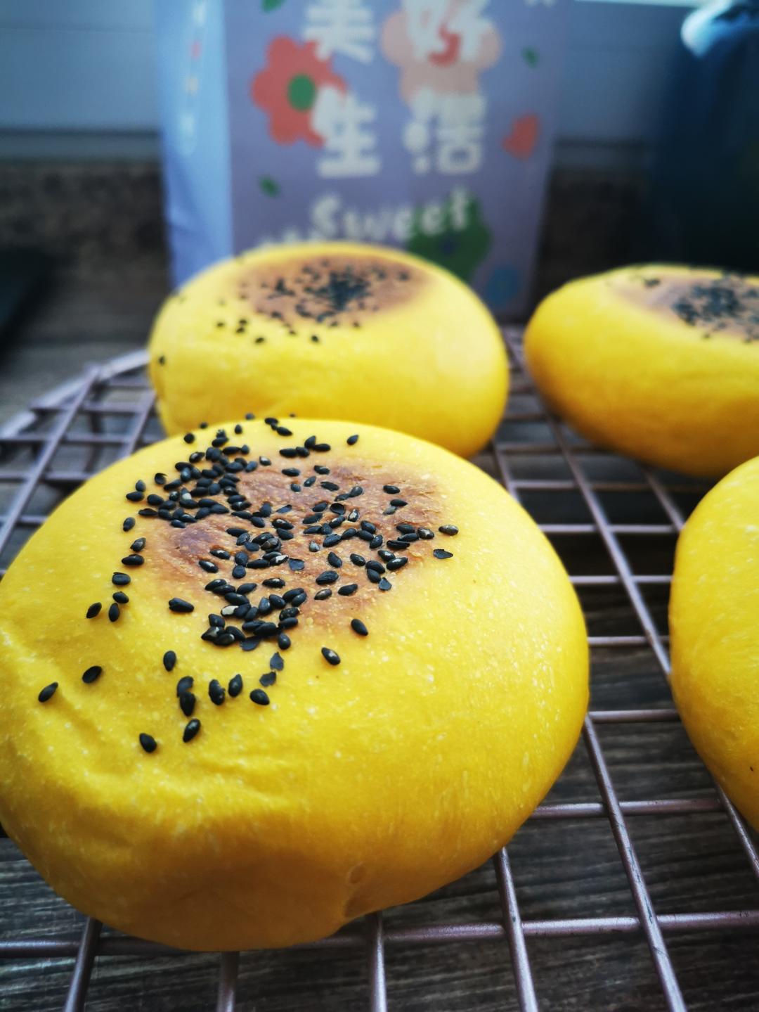 日式南瓜红豆包