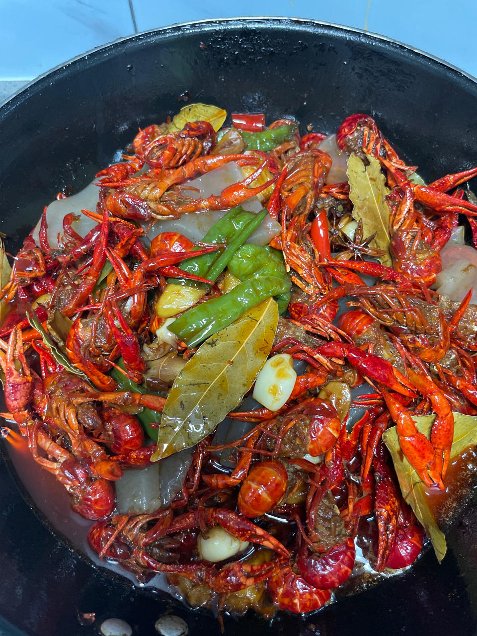 魔芋麻辣小龙虾