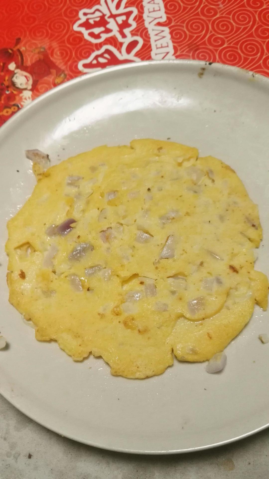 洋葱鸡蛋饼——快手主食