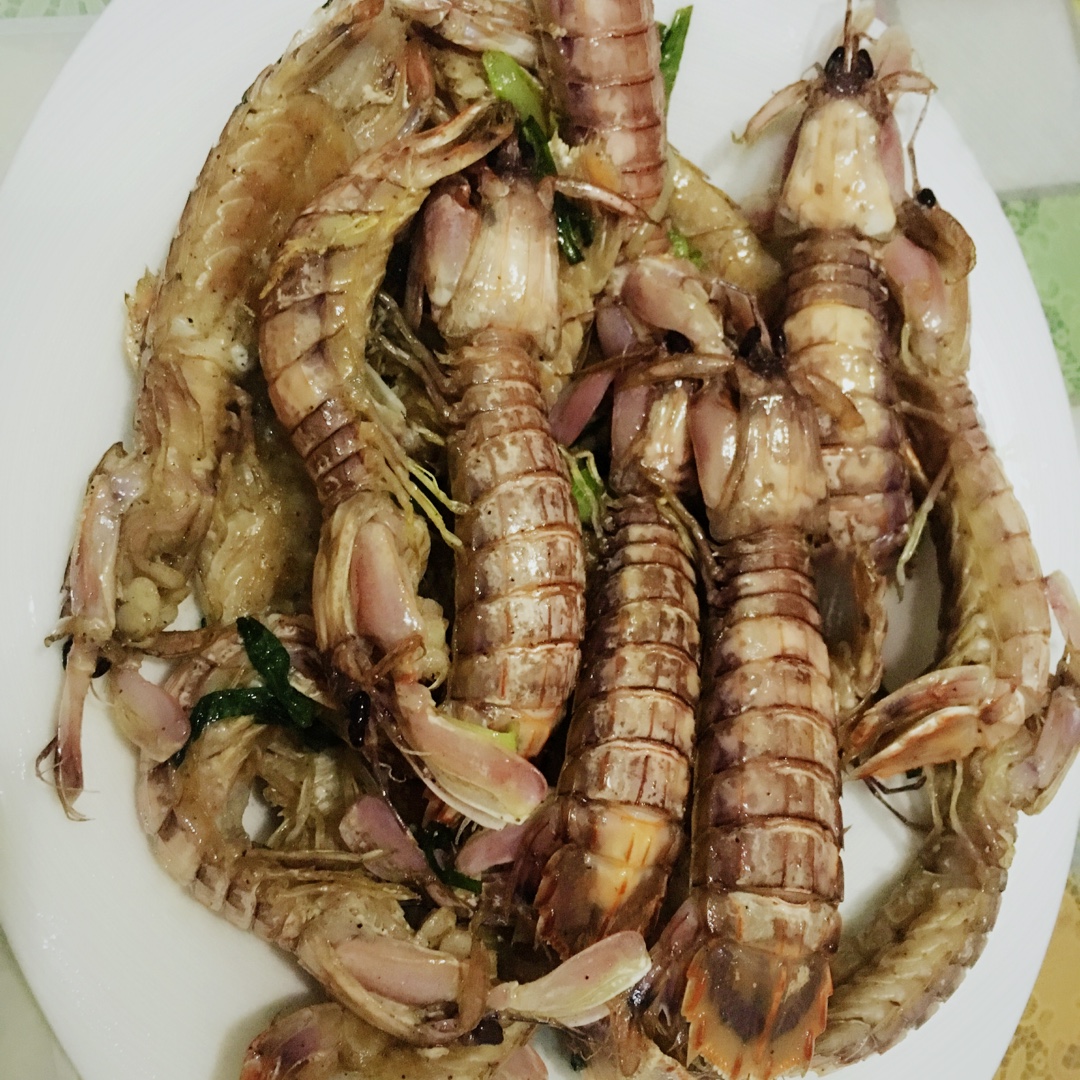 椒盐皮皮虾