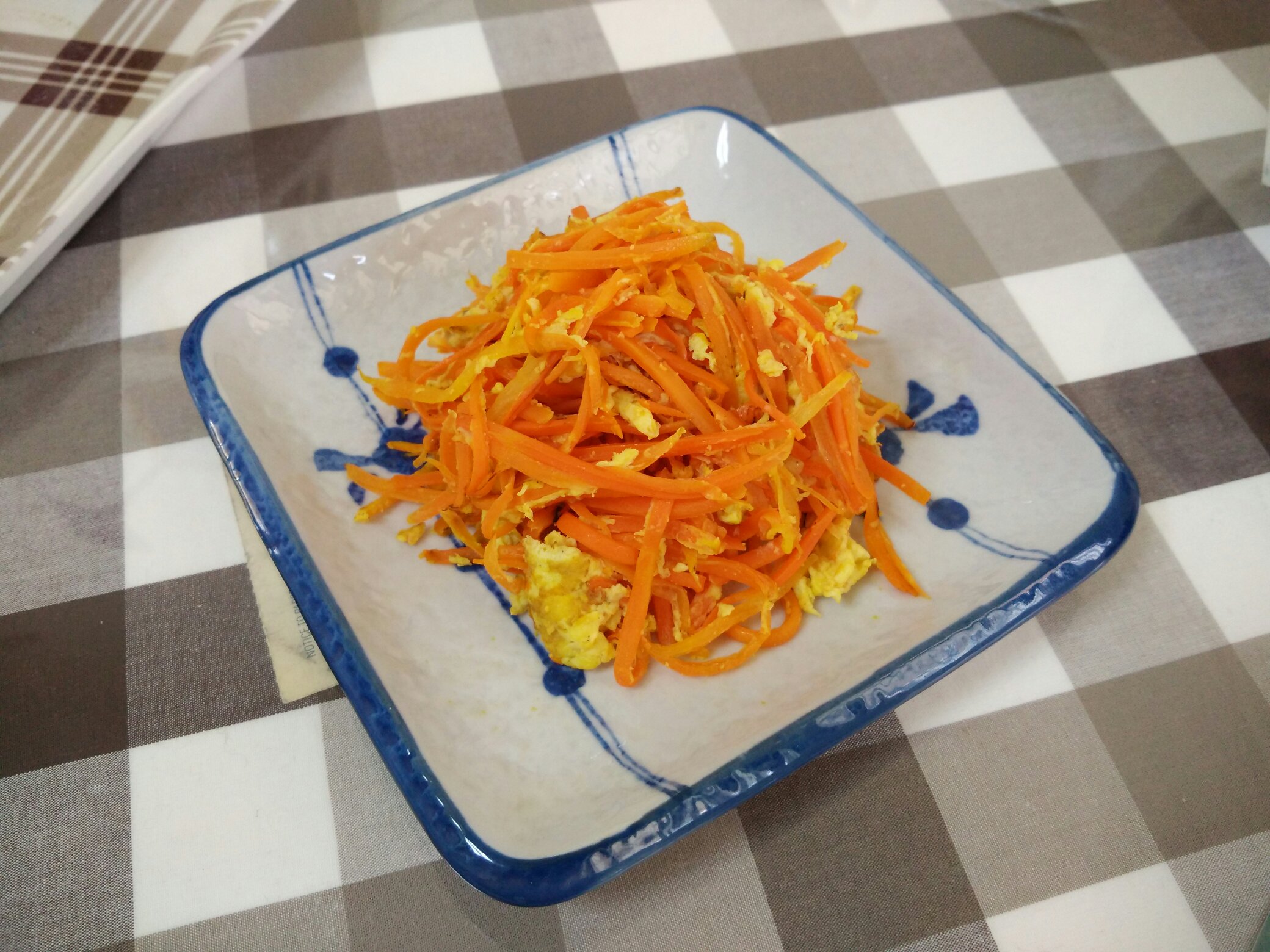 冲绳料理之胡萝卜炒鸡蛋的做法