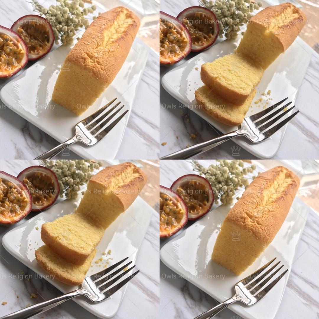 完美磅蛋糕攻略——超轻盈百香果磅蛋糕