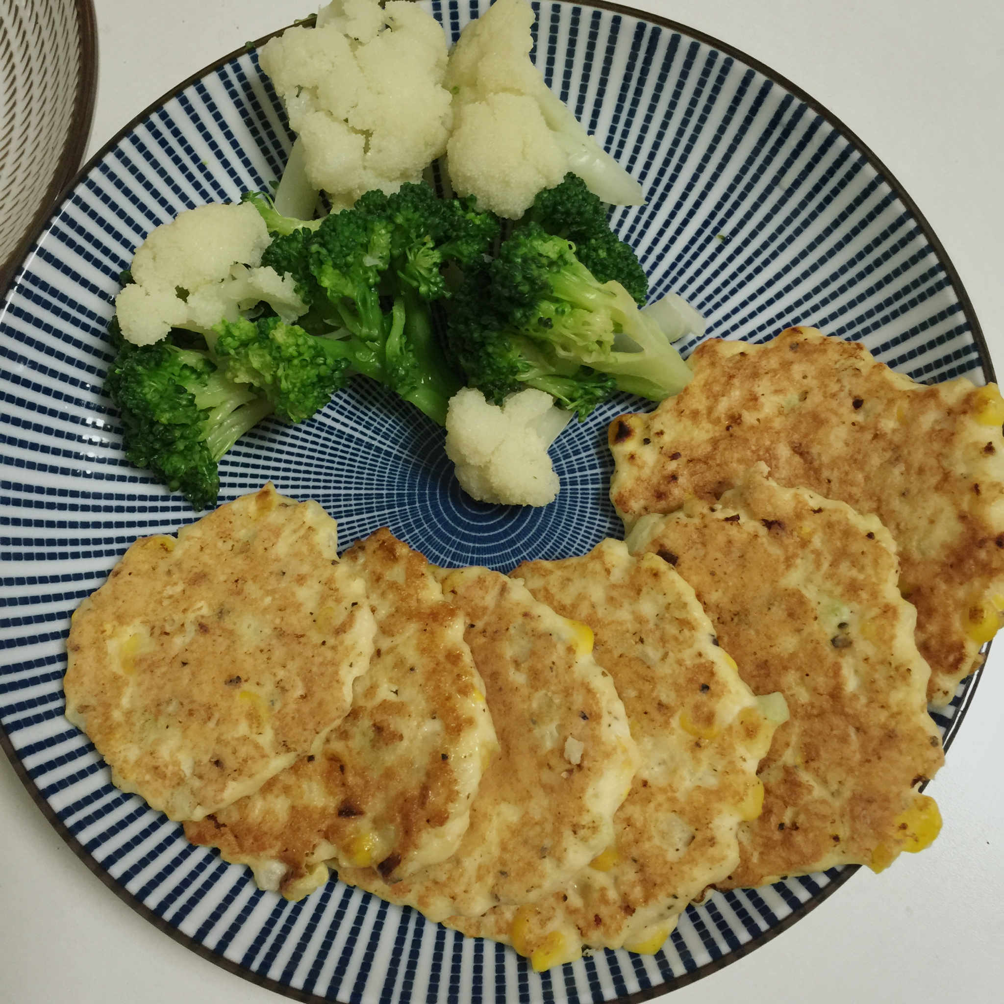 高蛋白减肥鸡肉饼