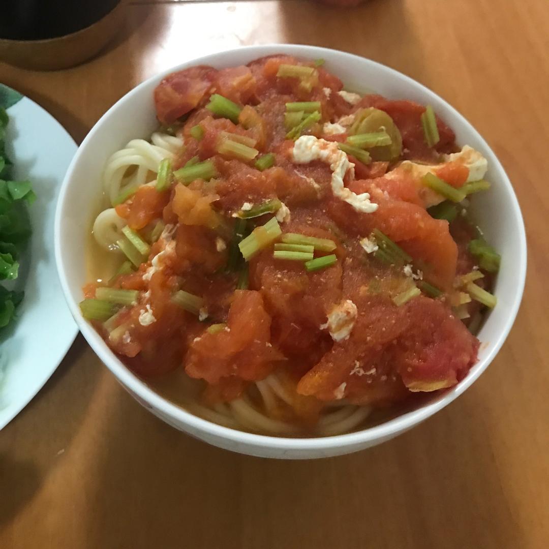 西贝的酸汤挂面