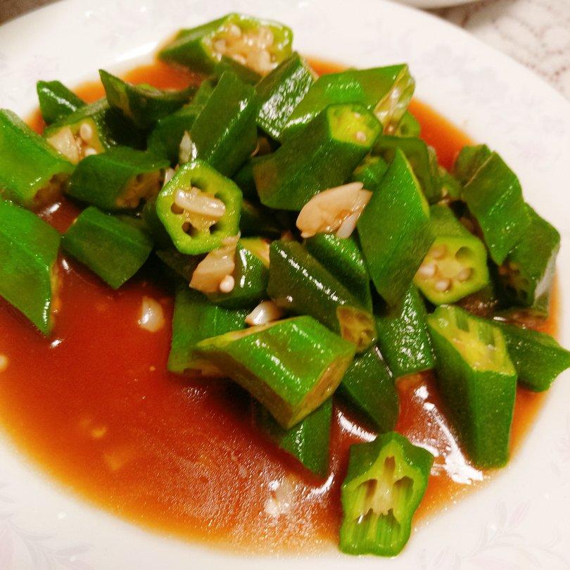 蚝油秋葵
