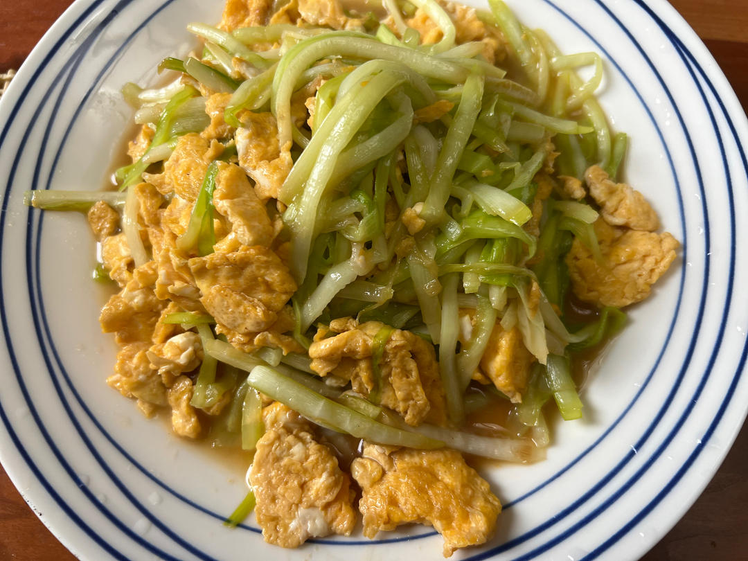 韭黄炒蛋