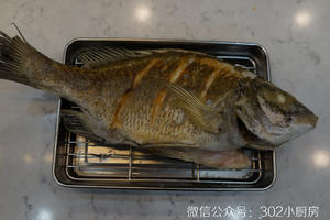 【0535】葱烧黑翅鱼（黑鲷鱼）  <302小厨房>的做法 步骤9