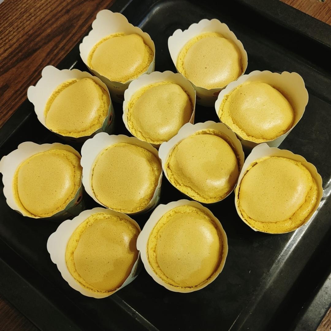 戚风纸杯蛋糕（不开裂、不塌陷）